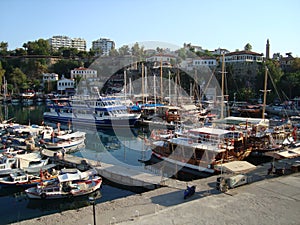 Antalya harbor