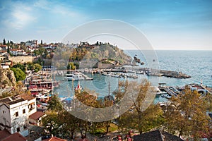 Antalya harbor photo