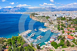 Antalya Harbor, Turkey, taken in April 2019\r\n` taken in hdr