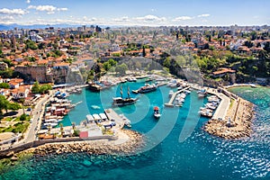 Antalya Harbor, Turkey, taken in April 2019\r\n` taken in hdr