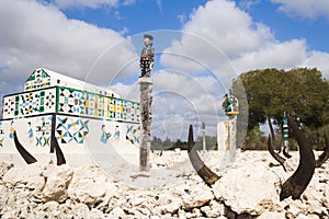 Antandroy traditional tomb