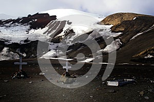 Antarctic crosses - Deception Island