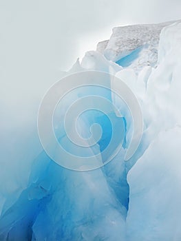 Antarctic Ice Caves Blue Glacier