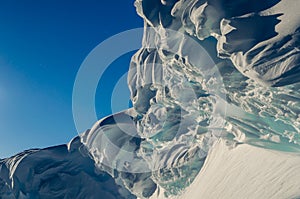 Antarctic Ice Cornice