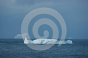 Antarctic ice island