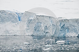 Antarctic Ice Wall