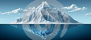 Antarctic iceberg climate change, conservation, ice melt, sea level rise, ozone threat banner