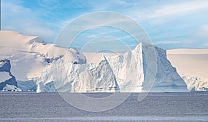 Antarctic iceberg landscape at Portal Point