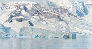 Antarctic iceberg landscape at Portal Point