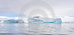 Antarctic iceberg landscape at Portal Point Antarktika