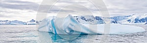 Antarctic iceberg landscape at Portal Point Antarktika