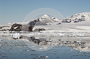 Antarctic mountains