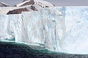 Antarctic Peninsula, Tabular iceberg in Antarctica