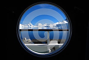 Antarctic Porthole View