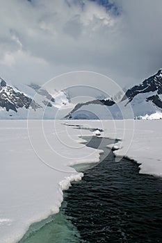 Antarctic sea ice photo