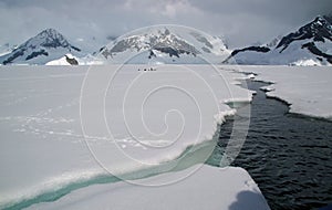 Antarctic sea ice photo