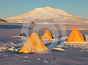 Antarctic volcano