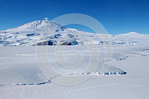 Antarctic volcano