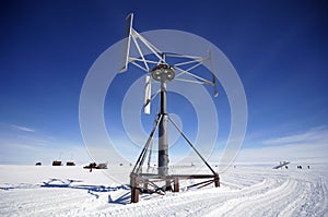 Antarctic wind energy
