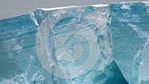 Antarctica - Antarctic Peninsula - Tabular Iceberg in Bransfield Strait