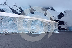 Antarctica, glaciers near Waterboat Point photo