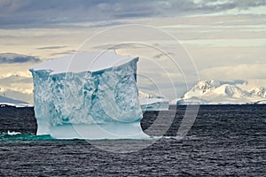Antarctica - Iceberg Floating In The Southern Ocean