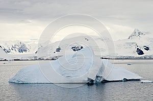 Antarctica - Iceberg And Landscape