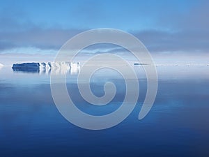 Antarctica iceberg landscape