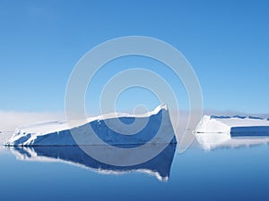 Antarctica iceberg landscape