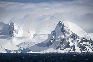 Antarctica Mountains, Mountain Landscape, Snow, Ice