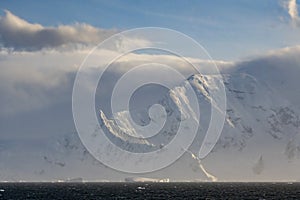 Antarctica Mountains, Mountain Landscape, Snow, Ice