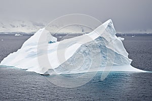 Antarctica - Non-Tabular Iceberg