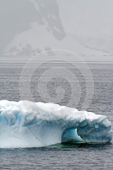 Antarctica - Non Tabular Iceberg - Global warming