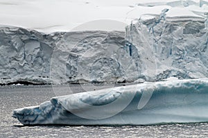 Antarctica - Non Tabular Iceberg - Global warming