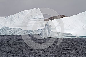 Antarctica - Non Tabular Iceberg - Global warming