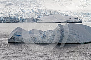 Antarctica - Non Tabular Iceberg - Global warming