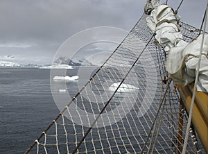 Antarctica sailing