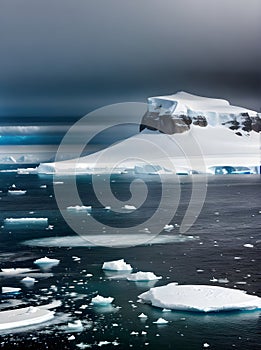 Antarctica: sharp detailed high quality wonderland.