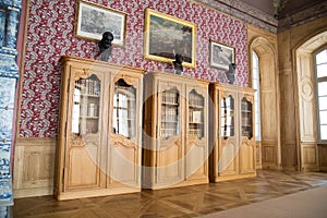 The antechamber of the Duchessâ€™s apartments in Rundale Palace, Latvia