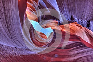 Antelope canyon photo