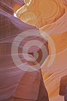 Antelope Canyon Abstract Close Up