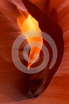 Antelope canyon in Arizona