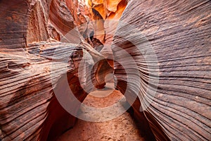 Antelope canyon landscape in Page, Arizona, USA