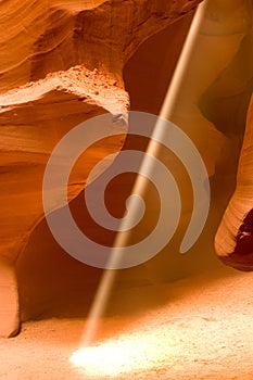 Antelope Canyon Light Beam