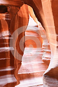 The Antelope Canyon, Page,