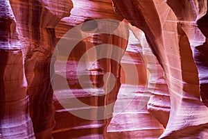 The Antelope Canyon, Page,