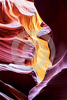 The Antelope Canyon, Page,