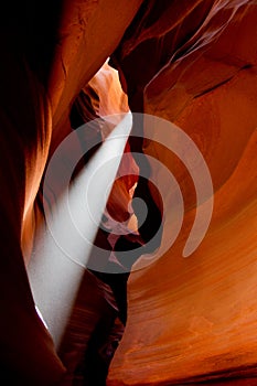 Antelope Canyon ray of sunlight