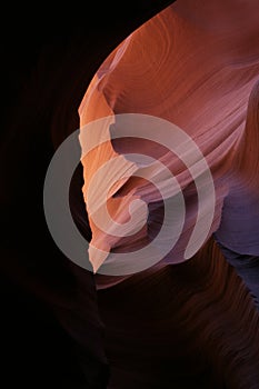 Antelope Canyon red stone