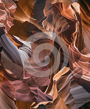 Antelope Canyon Seamless Artistic Surface Pattern Textile Design